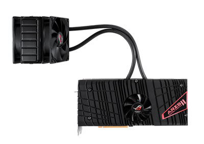 Двухпроцессорная видеокарта ASUS ARES II