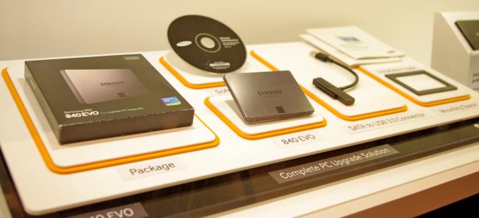 SSD 840 EVO.