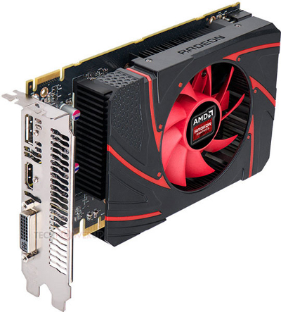 Видеокарта AMD Radeon R7 260.
