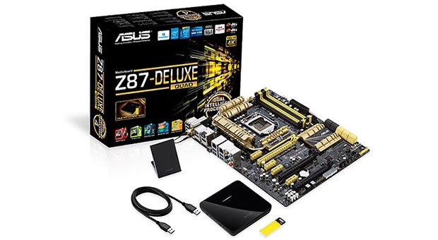 Компания Asus анонсировала на прошлой неделе топовую материнскую плату ASUS Z87-Deluxe/Quad.